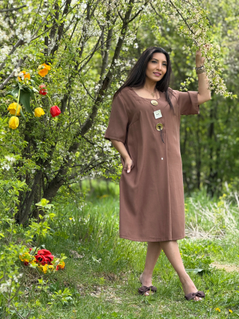 Rochie lejera cu nasturi decorativi [1]