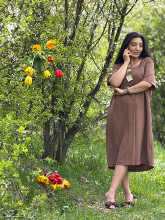 Rochie lejera cu nasturi decorativi [3]