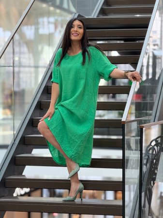 COLECTIA DE IN YOU&ME - Rochie lejera din in