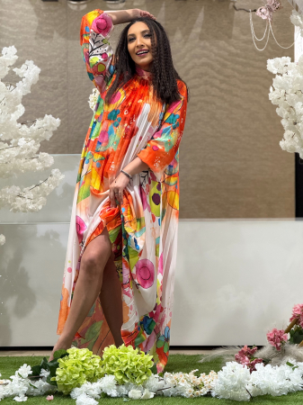 Rochie lunga colorata [0]