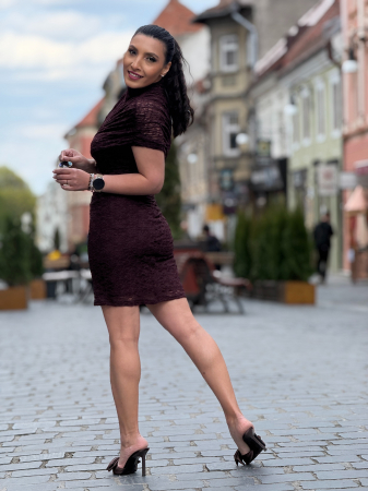 Rochie midi din dantela [5]