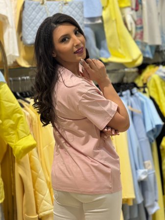 Tricou cu aplicatii metalice inimioare [4]