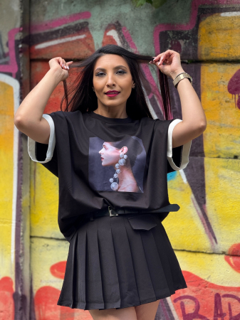 Tricouri si topuri - Tricou cu imprimeu fata