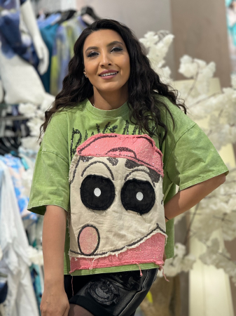 COLECTIA DISNEY - Tricou cu imprimeu snoopy