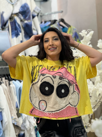 Tricou cu imprimeu snoopy [2]