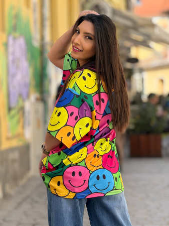 Tricou cu smiley [6]