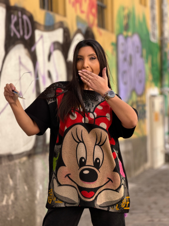 Tricou din bumbac cu imprimeu  Mikey Mouse [1]
