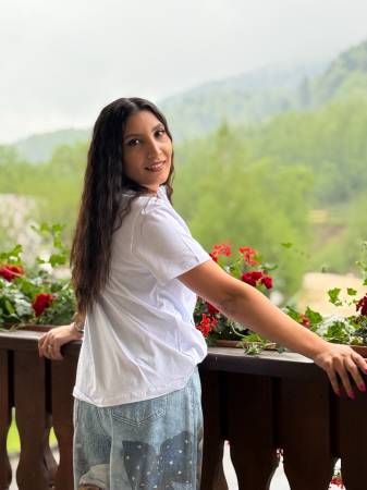 Tricou din bumbac cu ursulet [3]