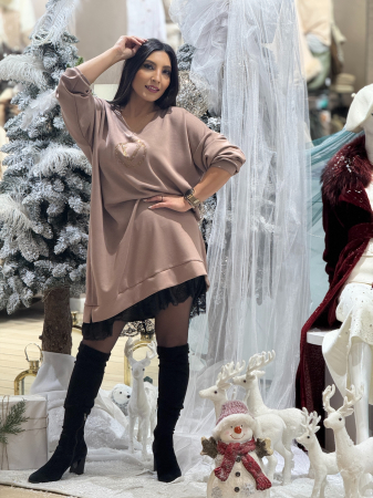 Tunica cu dantela cu v [1]