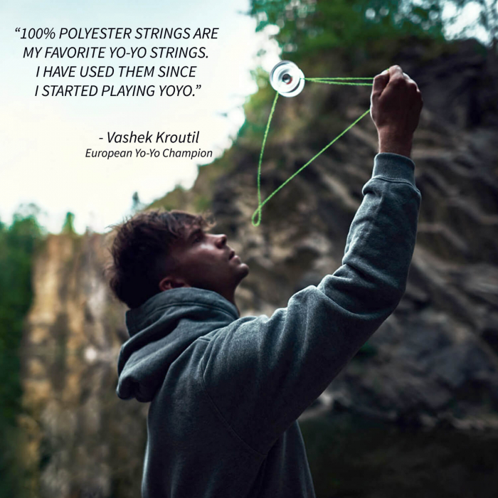 Set de 10 ate pentru yoyo - Verde [4]