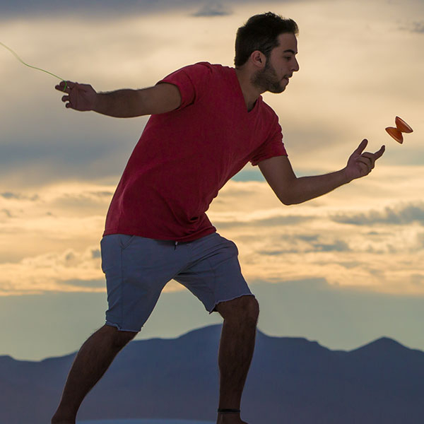 Yoyo Flight - Fire Marble [9]