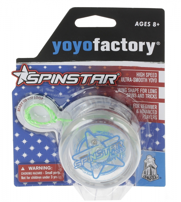 Yoyo Spinstar Transparent cu Led - Albastru [1]