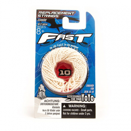 Ate pentru yoyo - Set de 10 ate albe bumbac pentru yoyo