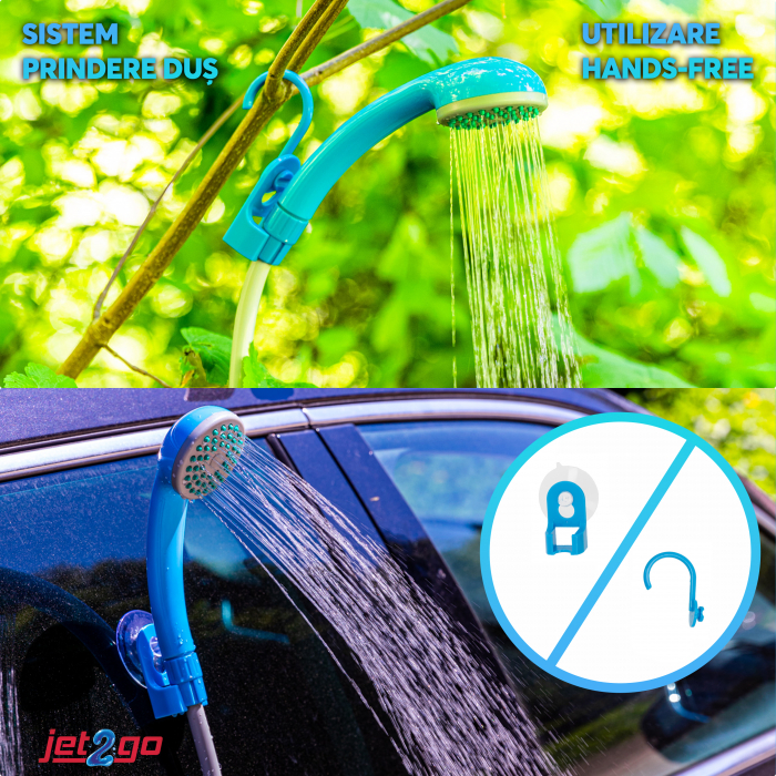 Dus portabil cu acumulator Jet2Go [18]