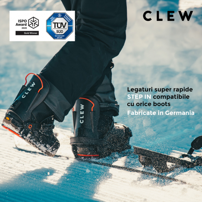 Legaturi de snowboard de tipul step-in CLEW [11]