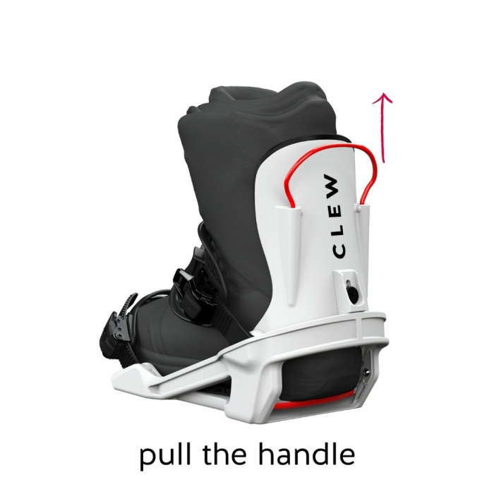 Legaturi de snowboard de tipul step-in CLEW [6]
