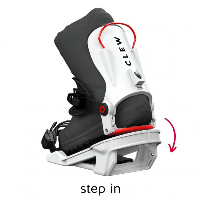 Legaturi de snowboard de tipul step-in CLEW [8]