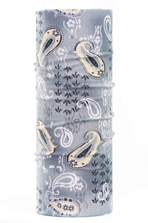 Bandana multifunctionala Bars Gray Leaf 06 [3]