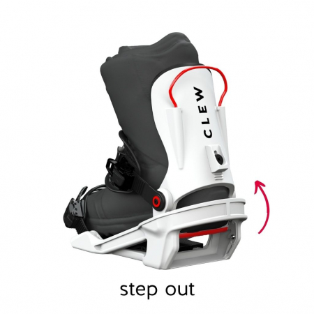 Legaturi de snowboard de tipul step-in CLEW [6]