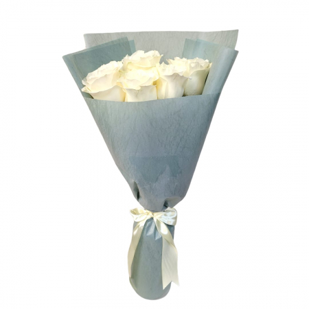 TRANDAFIRI - 9 Trandafiri albi