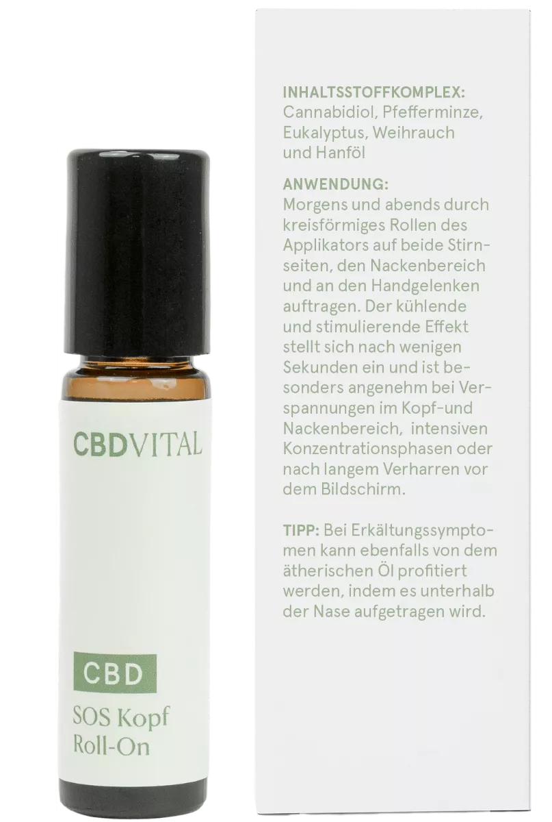 SOS Kopf Roll-On - Aromaterapie CBD [4]