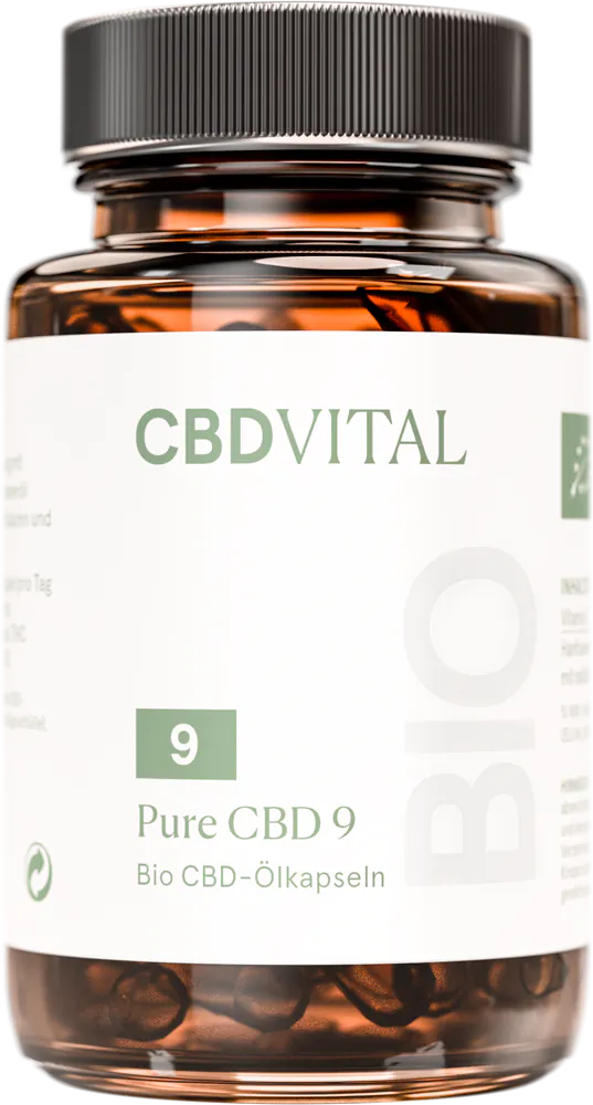 Capsule Ulei Canabis CBD - Capsule PURE CBD (cu ulei CBD Naturextrakt Premium) - acreditare BIO