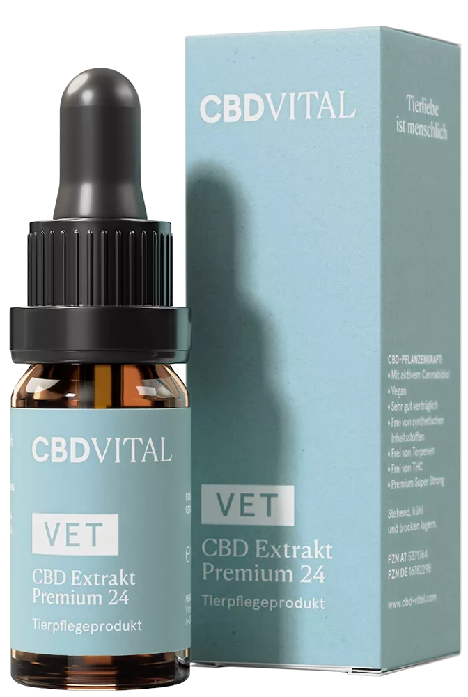 Suplimente pentru Caini - VET CBD (Ulei Canabis pt. Caini, Pisici, Cai)