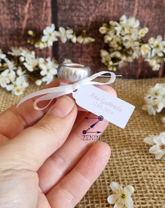 Marturie botez botosel din ceramica personalizat [4]