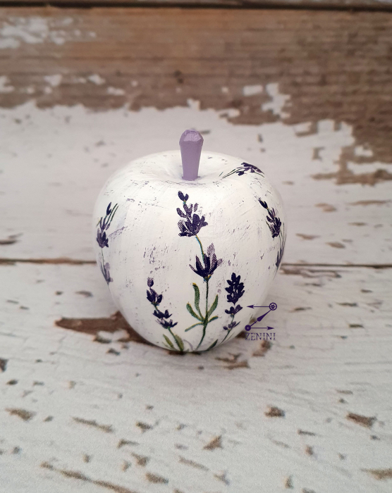 Set decoratiuni mere lemn [4]