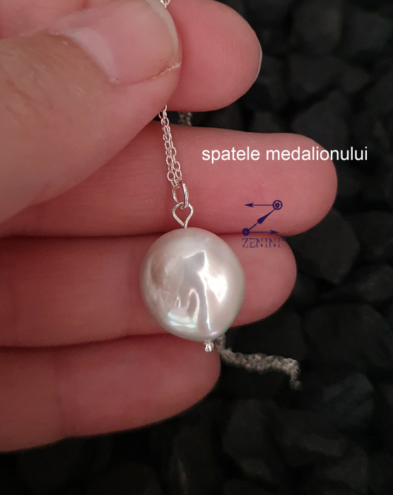 Colier de argint cu perla baroc [3]