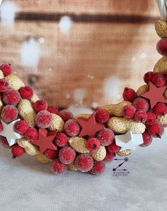 Coronita de sarbatori cu alune [4]