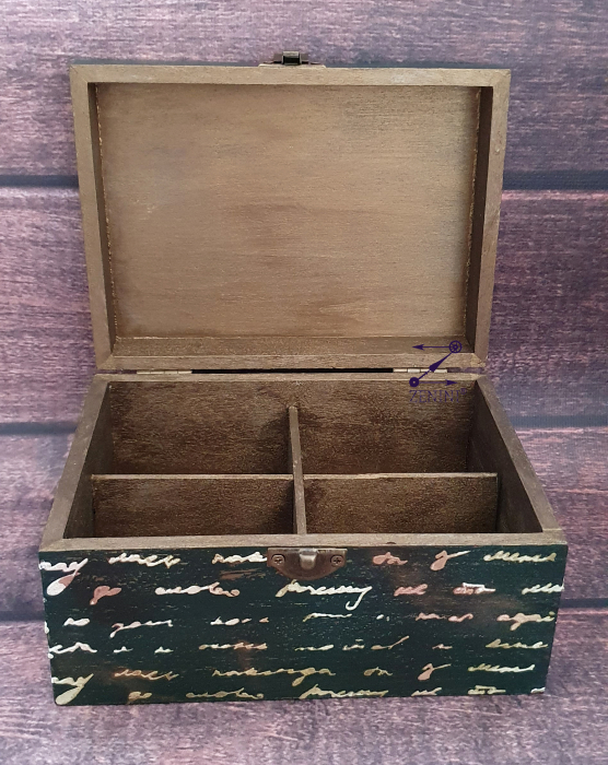 Cutie cu scris vintage [5]