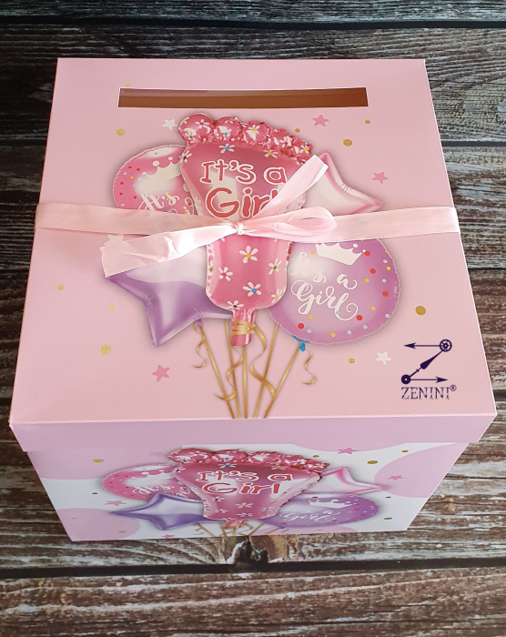 Cutie dar botez It's a boy/It's a girl [7]
