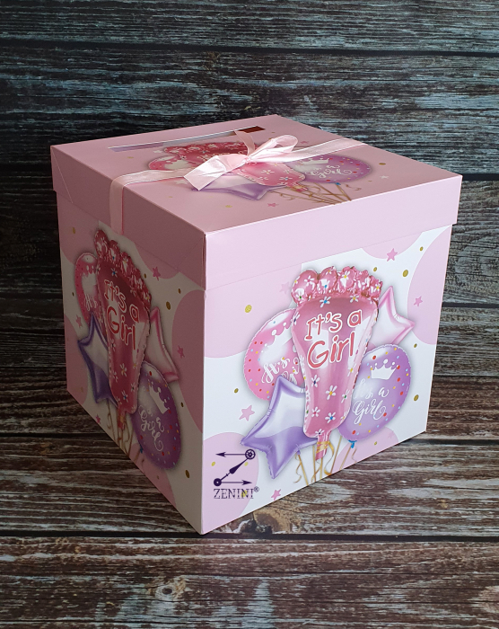 Cutie dar botez It's a boy/It's a girl [3]