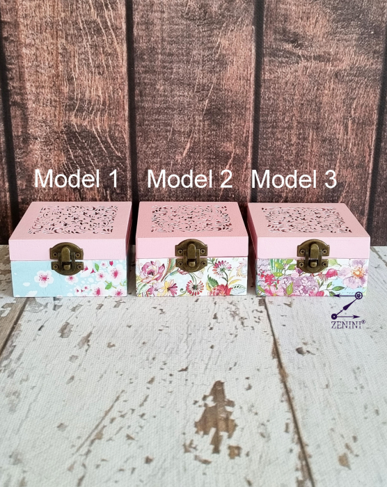 Cutie cu model floral si capac decupat [2]