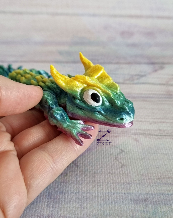 Jucarie dragon 3D Pyro - jucarie articulata [6]
