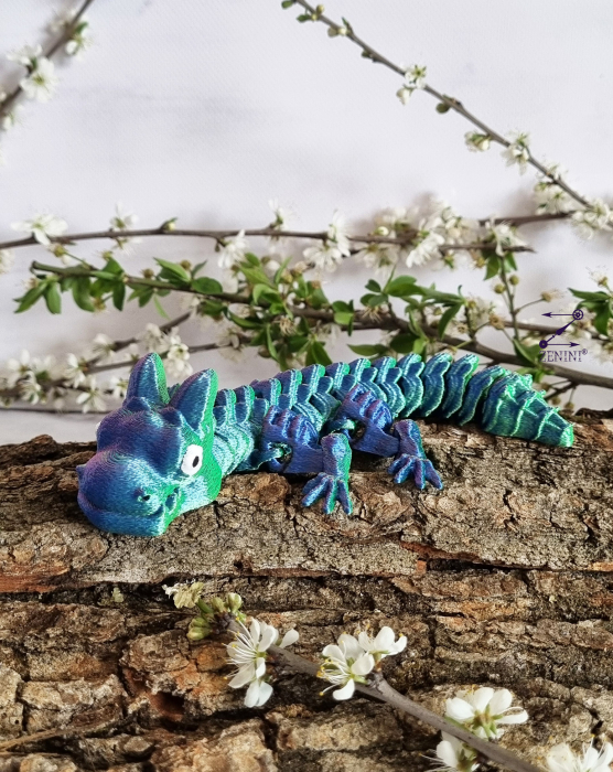 Figurina articulata dragon 3D Armored dragon [1]