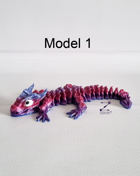 Jucarie dragon 3D Pyro - jucarie articulata [2]