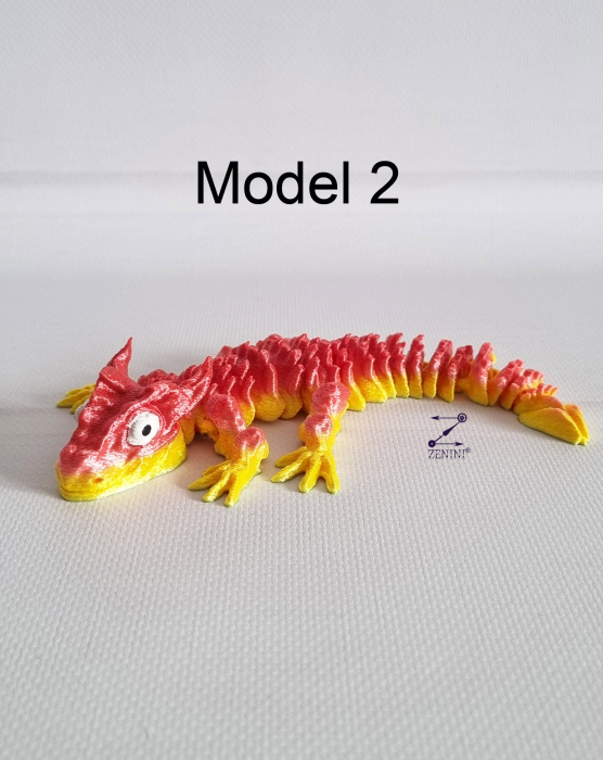 Jucarie dragon 3D Pyro - jucarie articulata [3]