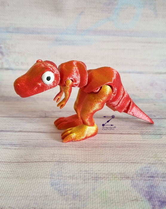Figurina T-Rex printata 3d - jucarie articulata [6]