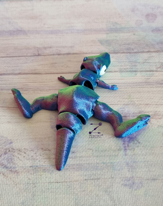 Figurina T-Rex printata 3d - jucarie articulata [5]