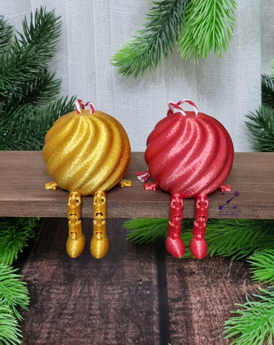 Glob colorat cu picioare, printat 3D [2]