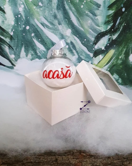Glob cu pene, personalizat cu nume [3]