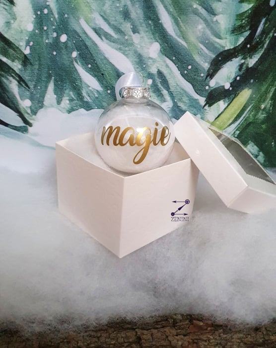Glob cu pene, personalizat cu nume [4]