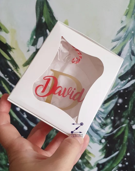 Glob plexiglas personalizat cu nume [4]