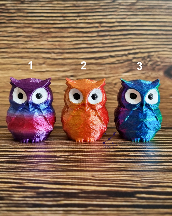 Figurina bufnita printata 3D [2]