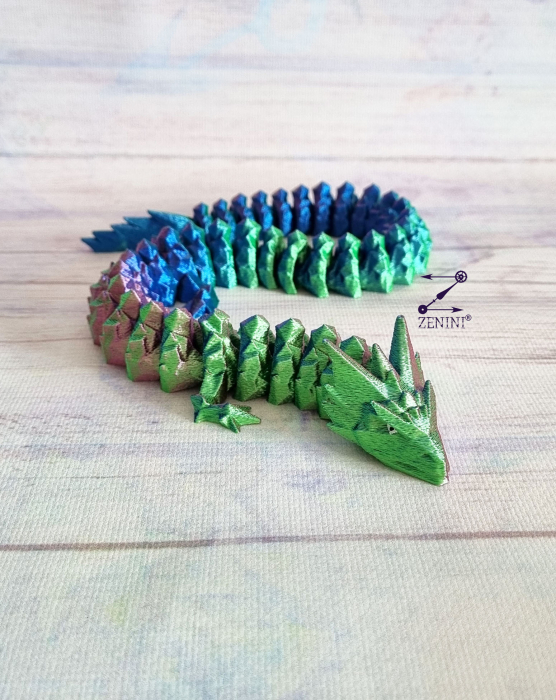Figurina dragon 3D Adamantite dragon - jucarie articulata [3]