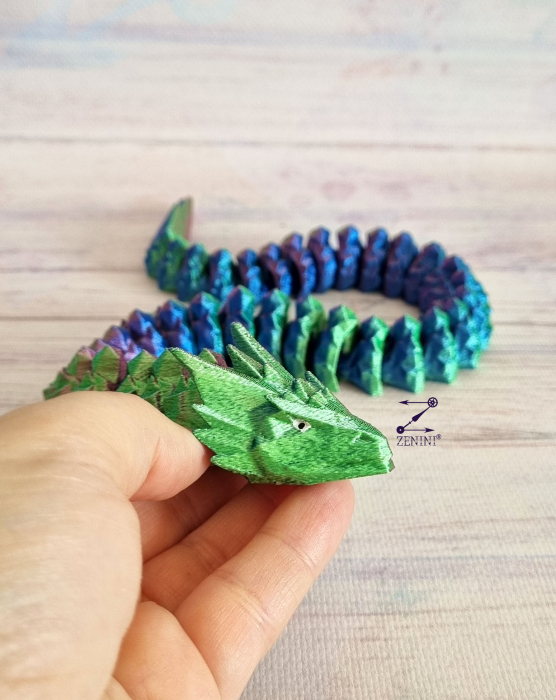 Figurina dragon 3D Adamantite dragon - jucarie articulata [4]