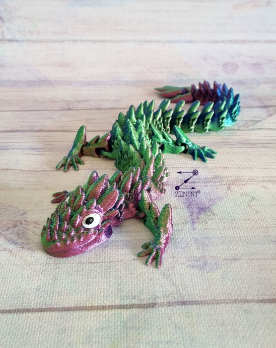 Figurina dragon 3D Icy dragon - figurina articulata [3]