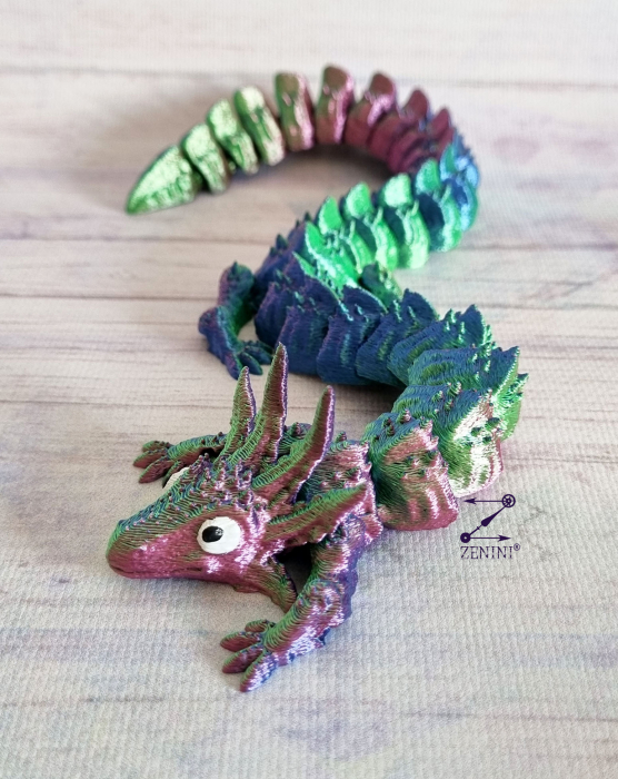 Figurina dragon 3D Royal dragon - jucarie articulata [4]